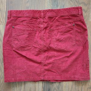 Tommy Hilfiger Corduroy Mini Skirt Size 12